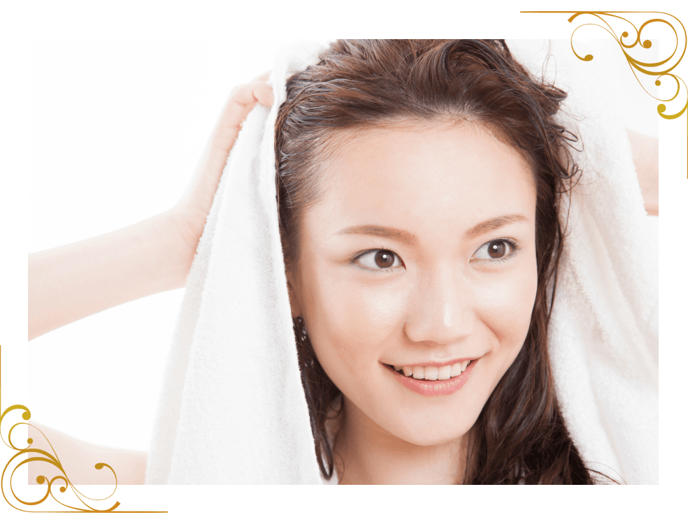 シャワー後イメージ