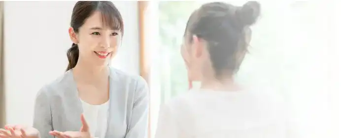 専任カウンセラーが