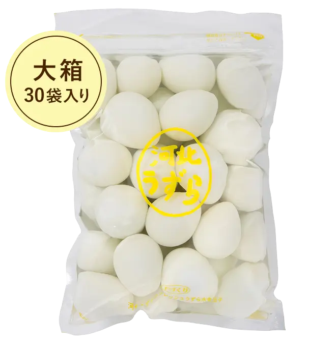 河北フレッシュうずら水煮玉子