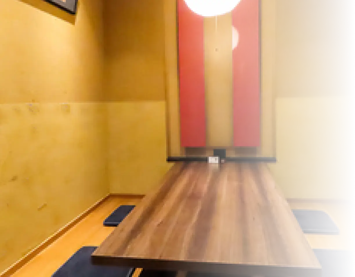 会食にもおすすめの上質な個室を完備