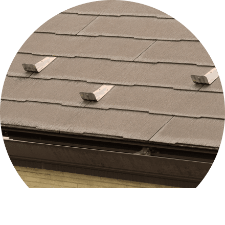 板金・雪止め設置