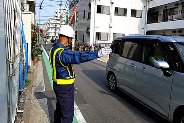 交通誘導警備の業務内容