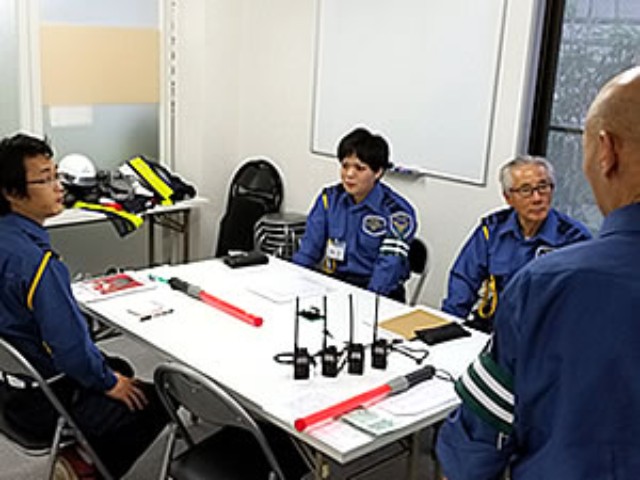 警備員の質が高いかどうか